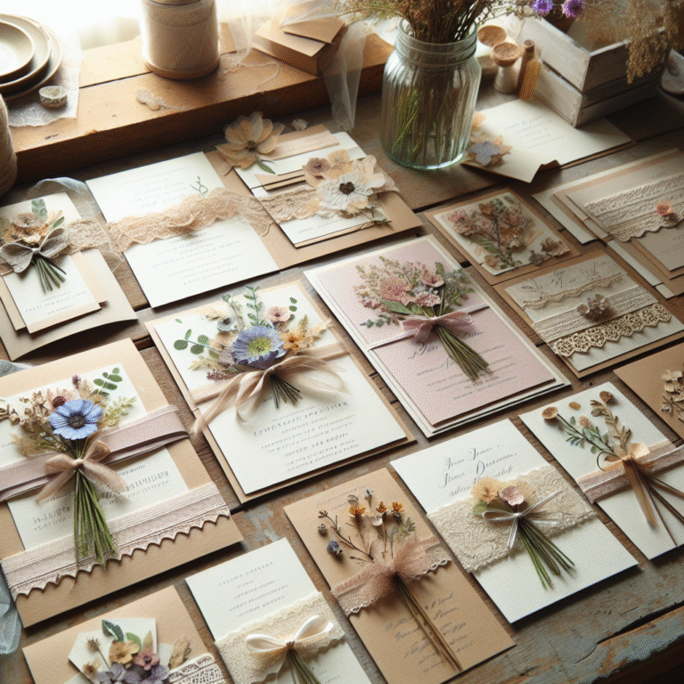 Low-Cost Wedding Invitation Ideas You’ll Love