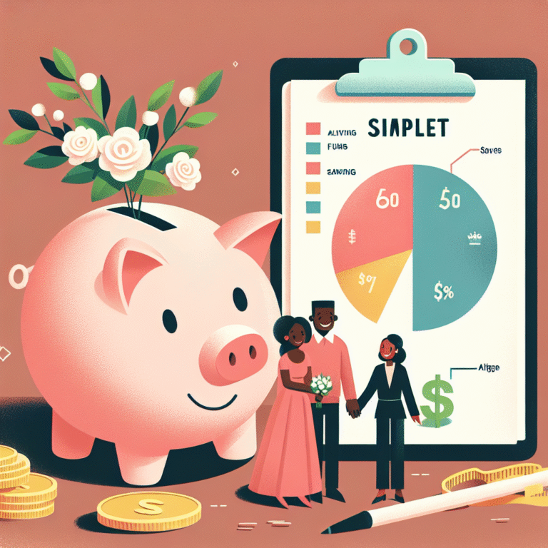 simple wedding budget planning guide