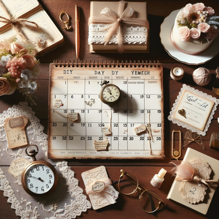 DIY wedding timeline planning