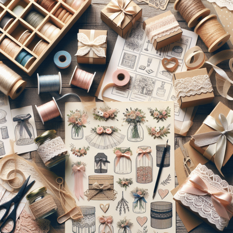 Affordable Wedding Favor Tutorials for Everyone