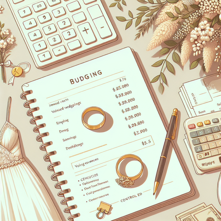 simple wedding budget planning guide