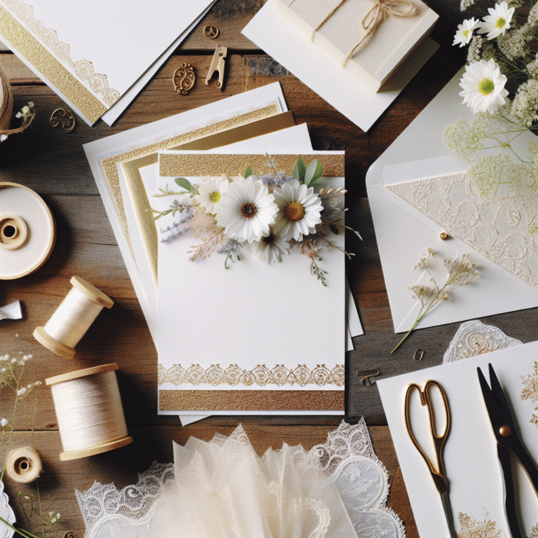 Beautiful and Inexpensive Wedding Invites You Can Make