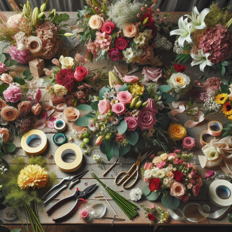DIY floral arrangements for weddings