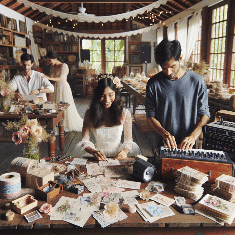 DIY wedding day preparation ideas