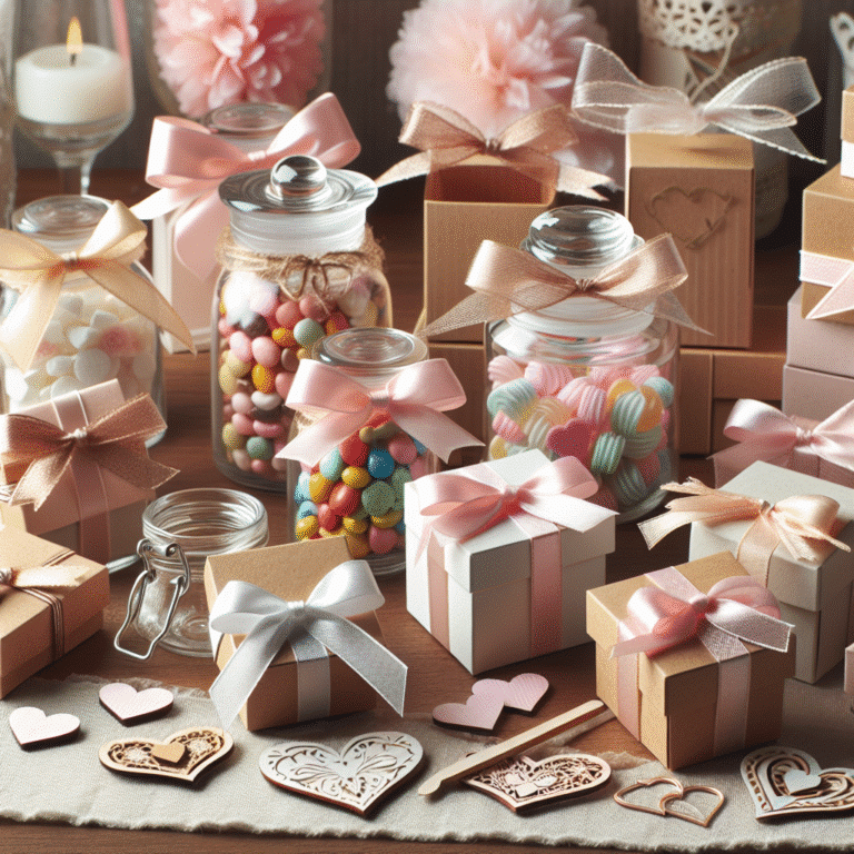 Low-Cost Bridal Shower Favors