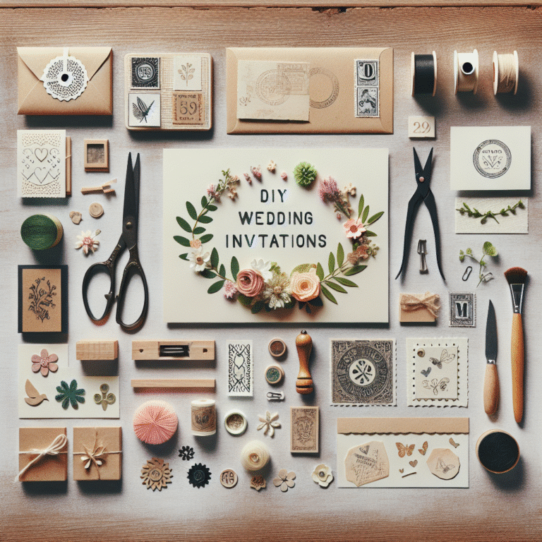 DIY Wedding Invitations: Budget-Friendly Tips and Tricks