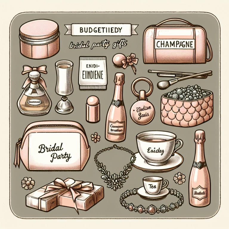 budget-friendly bridal party gifts